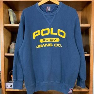 Polo Jeans Vintage Crewneck Ralph Lauren Sport Oversized